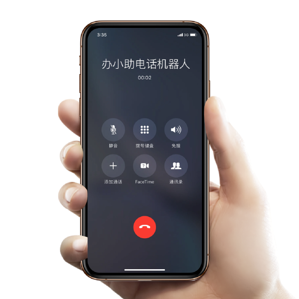 电话服务版——办小助数字窗口